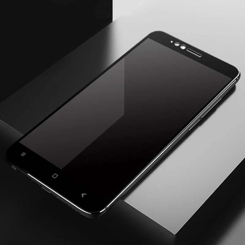 Tomkas Tempered Glass For Xiaomi mi A1 5X Screen Protector Full Cover Screen Protection Film For Xiaomi mi A1 5X Glass           (1)