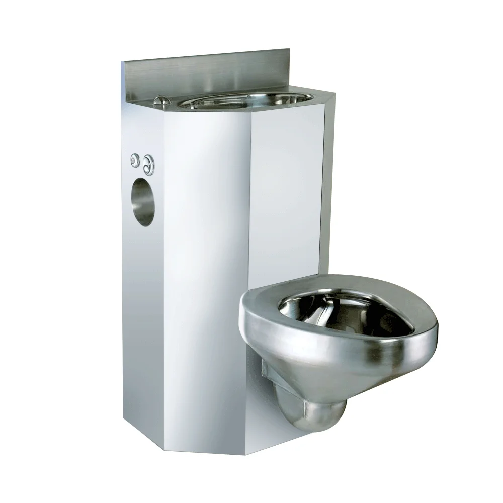 Modern Stainless Steel Jail Toilet With Lid Cistern Buy Stainless