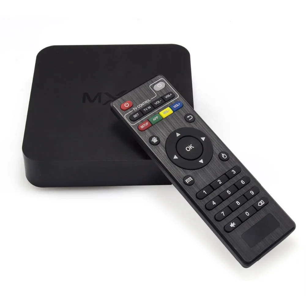Android TV Box MXQ Amlogic S805 Android 4.4 Quad-Core WiFi 4K Smart TV Box 1G +8GB XBMC D3452A Alishow