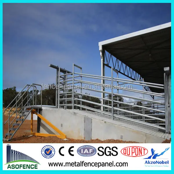 ISO 9001 chaud plongé galvanisé clôture de vache