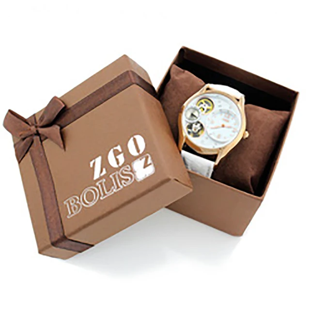 custom mens wallet paper cutlery ribbon jewelry box for gift