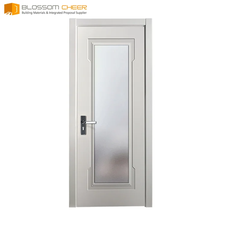 Hdf Wooden Door Interior Foshan Single Frameless Frosted Glass Standard Bedroom Doors Size Buy Single Frameless Frosted Glass Bedroom Doors Standard