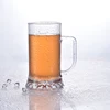 20oz Huge Beer Mugs Engraved Clear Hard Plastic Custom Logo Beer Glass Cup