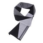 New style classic design wool acrylic men scarf