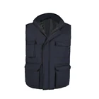 Waterproof High Quality Mens Cotton Canvas Working Vest Latest Waistcoat Men's Casual Vest