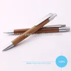 hot selling promotional high quality ballpoint bamboo pen logo customized eco pen