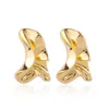 Petunia miwiny factory instock cheap gold jewelry pack of stud earrings simple style for women