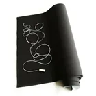 100% virgin pp blackboard wall sticker black vinyl sticker 0.16mm