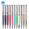 Metal stainless steel New style colorful pen crystal ball pen with custom logo
