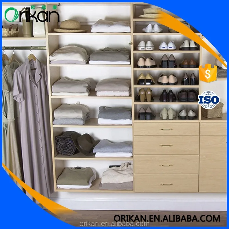 فوشان أثاث مخصص الحديثة خزانة خشبية لل orikan W-00017