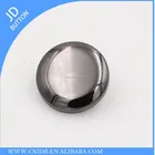 metal four parts jacket snap button with gunmetal color 17mm
