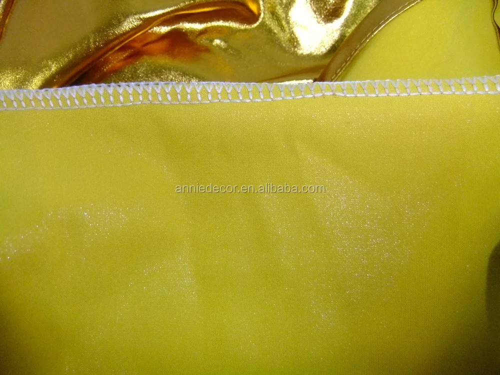 Fancy Bronze metallic gold chair cover