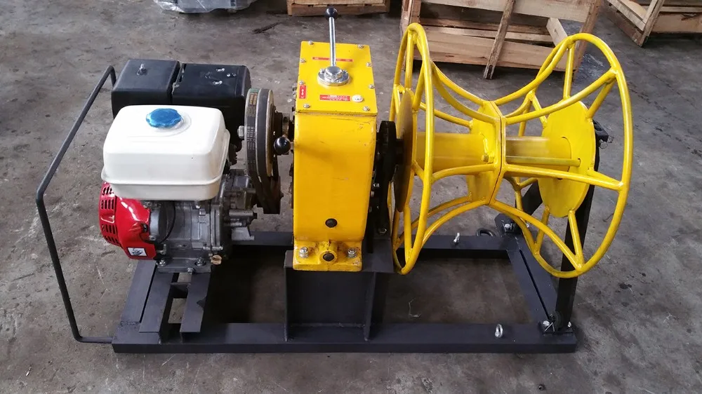 5 Ton Honda Cable Traction Winch Machine To Pull Electric Cable Buy