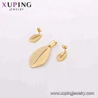 S-160 Xuping 24k gold color simple design elegant high quality ladies Jewelry Set