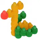 Different design attractive educational puzzle toys for kids with different colors