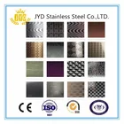 Metal construction material decorative wall embossed stainless steel series sheets