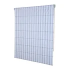 Vertical stripes Roman shades jalousie window security blinds for sale