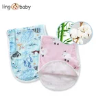 Baby Burp Cloths for Girls&Boys Excellent burp cloth set soft muslin burp cloth