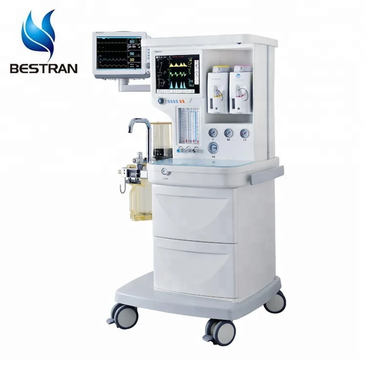 BT-2000W CE ISOได้รับการอนุมัติโรงพยาบาลอุปกรณ์,หรูหราทันตกรรมเครื่องดมยาสลบที่มีเครื่องช่วยหายใจ