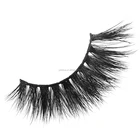 Wholesale hot style 3D mink eyelash 100% pure mink fur