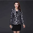 2018 new printing ladies church skirt suit