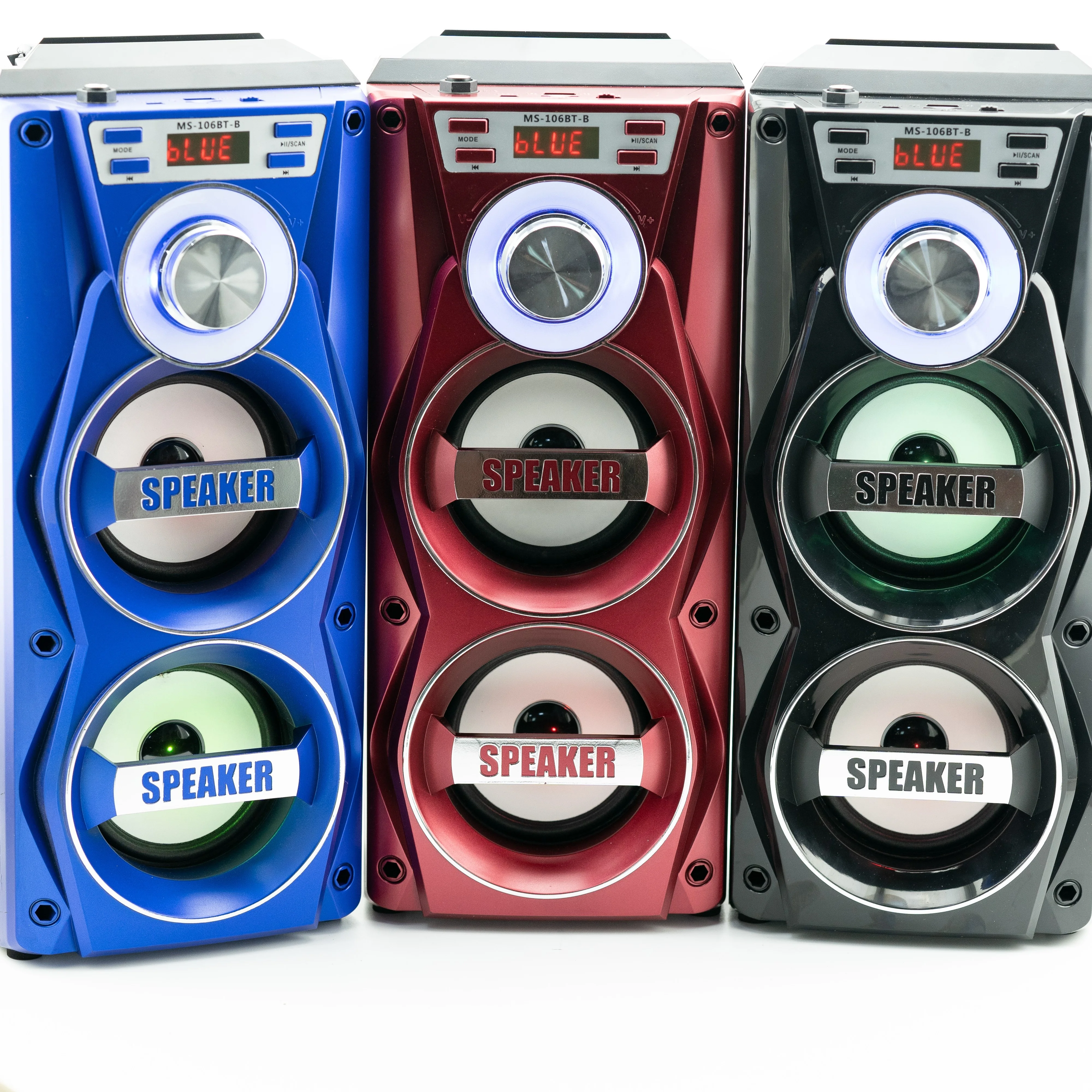 ON SALE OEM bocinas MS Speaker 4inch wireless phone use remote control karaoke aux mic wooden mini portable bluetooth speaker - ANKUX.COM