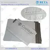 Tough waterproof plastic resealable return poly mailer bag