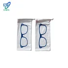 100%polyester or 80% polyester Microfiber glass eyeglass pouch cleaning cloth