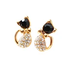 Bali jewelry manufacturer small gold earring design finding