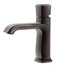 Oil Rubbed Bronze Brass Single Handle Bathroom Faucet High Quality Basin Water Mixer Tap
