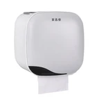 Factory supply hotel black acrylic cube box acrylic tissue box