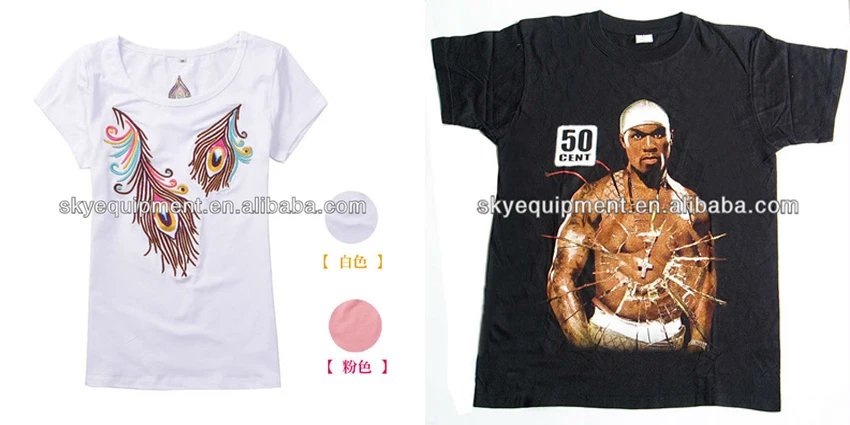 sublimation paper cap transfer t shirt with price