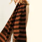 Best selling wool mohai blended women scarf for winter keep warming