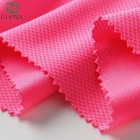 Supply Free Sample Soft Recycled 100% Polyester Diamond Bird Eye Mesh Fabric