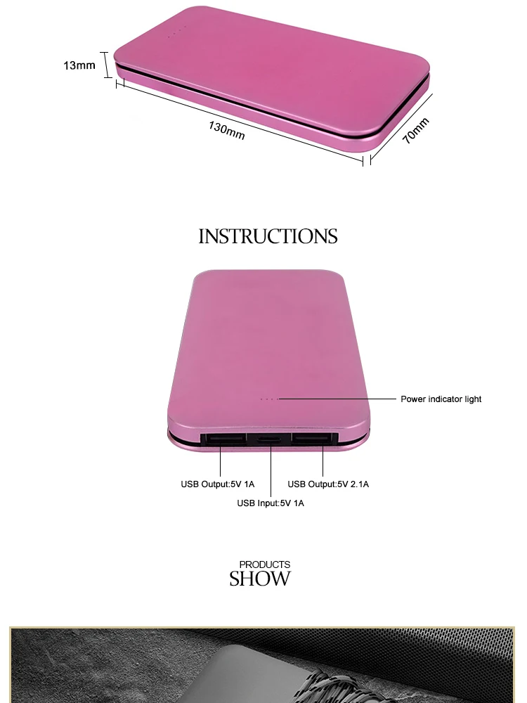 Factory Hot selling fast charging power banks,external battery charger,portable battery mobile charger 10000mah power bank - ANKUX.COM