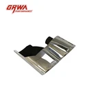 Mirror polished universal car auto exhaust dual muffler tip
