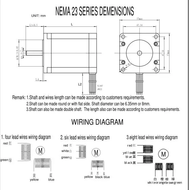 Nema 23 Stepper Motor Wiring Diagram from sc01.alicdn.com