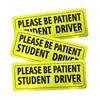 Student driver car magnets magnetic car sign Reflective Student driver sticker