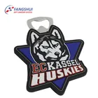Custom pvc silicone 3d fridge magnet+souvenir beer bottle opener fridge magnet