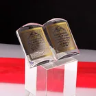 Gift Islamic Trophy Crystal Holy Quran Book for Muslim Wedding Favor