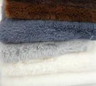 factory directly wholesale faux rabbit fur soft fake fur artificial fur fabric for garment