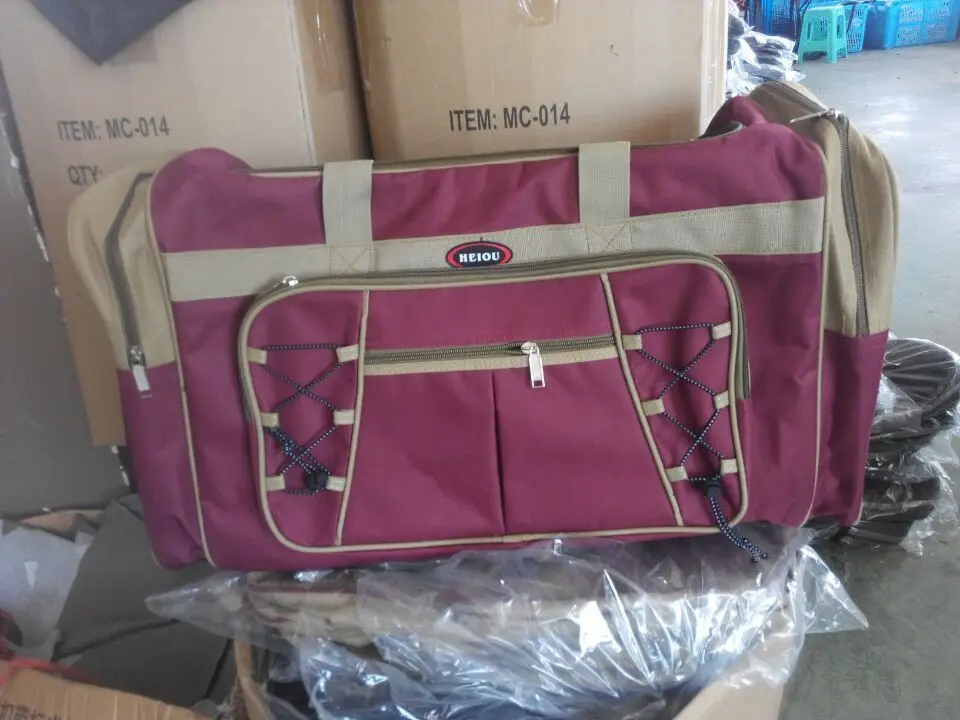 26 inch large capacity Travel Bag 600D oxford cloth fabric Duffel bags