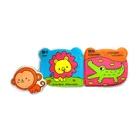 Sedex 4P Audited Factory Wholesale Cute Shape Soft EVA Education Baby Bath Book