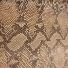Snake Leather For Bags Shoes Decoration Animal Print Genuine Leather