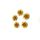 Factory price fashion New design brass shiny flower jewelry findings