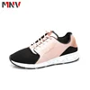 Low price promotion men waterproof running shoes sport Cow suede running shoes