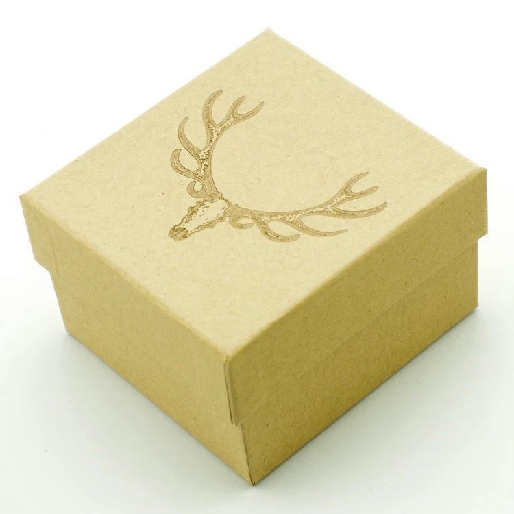 custom art logo printed christmas present gift packing paper box
