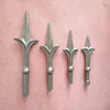 Outdoor fence spear points/head wrought iron