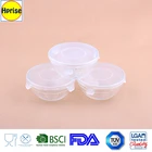 Wholesales modern style seasoning type glass sauce and condiment bowl with cap