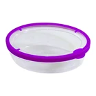 Multifunction Transparent Sealed Crisper Set Plastic microwavable Food organizer Storage Box Kitchen Containers